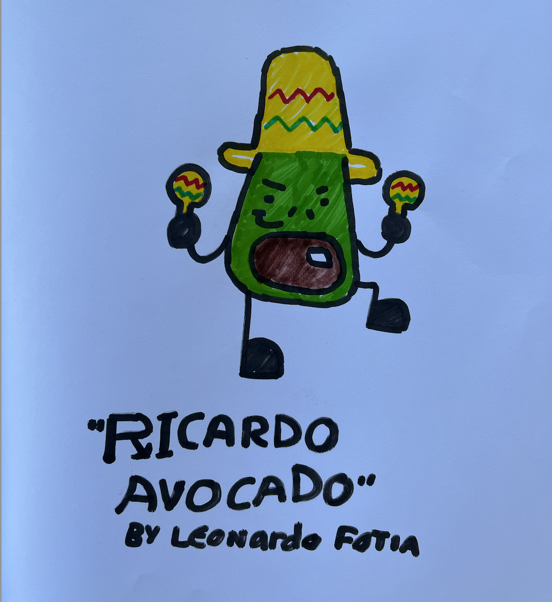 Ricardo Avocado by Leonardo Fotia - Illustrated by LEONARDO FOTIA - Ourboox.com