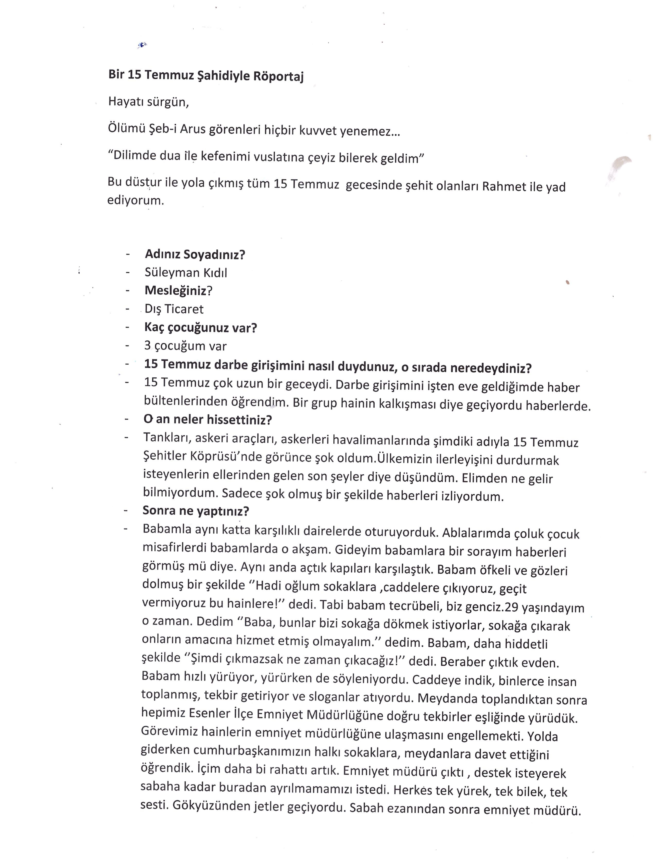 OYAKKENT İLKOKULUNDAN 15 TEMMUZ’A BAKIŞ by OYAKKENT İLKOKULU - Illustrated by 4. sınıf öğrencileri - Ourboox.com