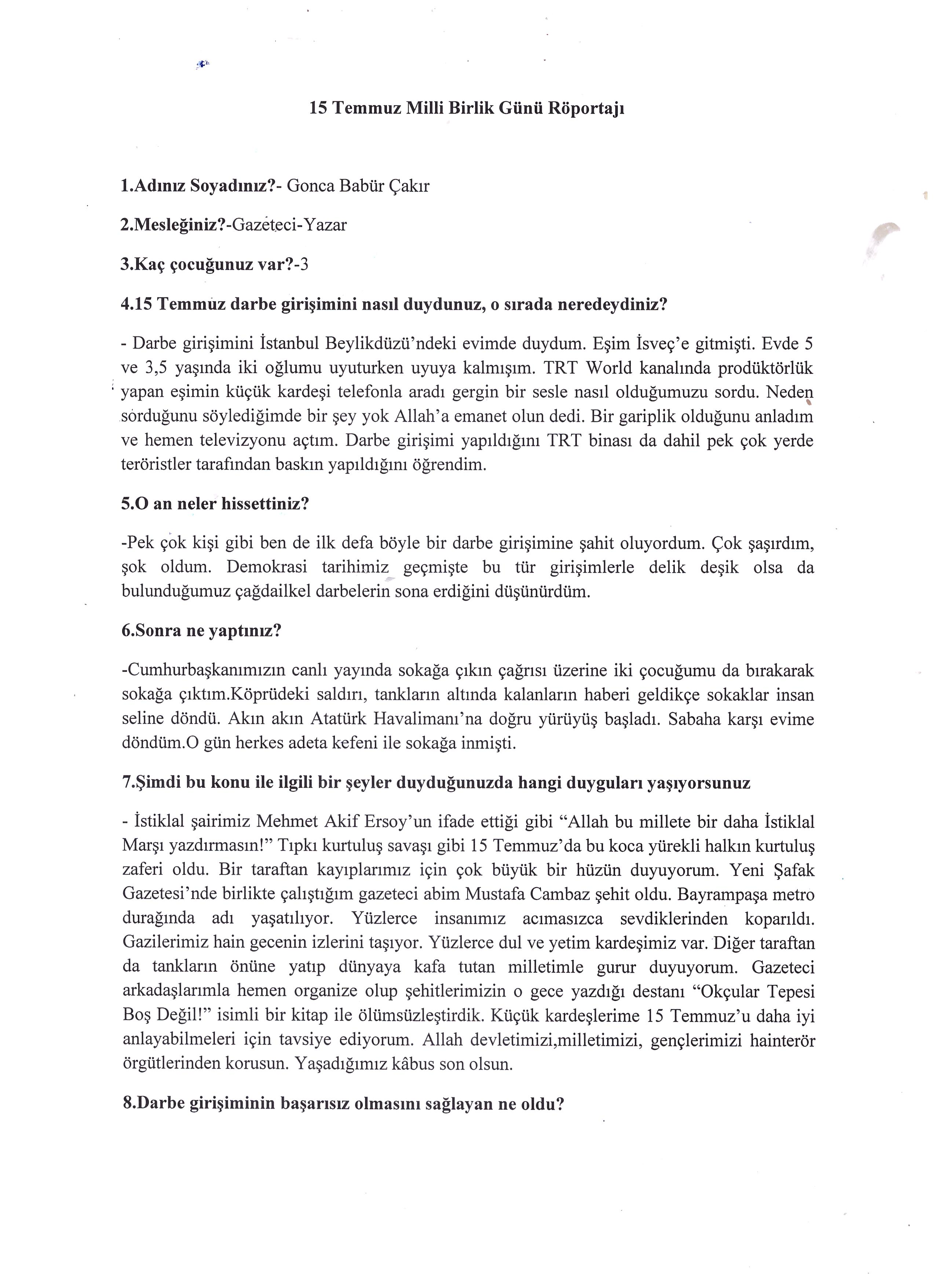 OYAKKENT İLKOKULUNDAN 15 TEMMUZ’A BAKIŞ by OYAKKENT İLKOKULU - Illustrated by 4. sınıf öğrencileri - Ourboox.com