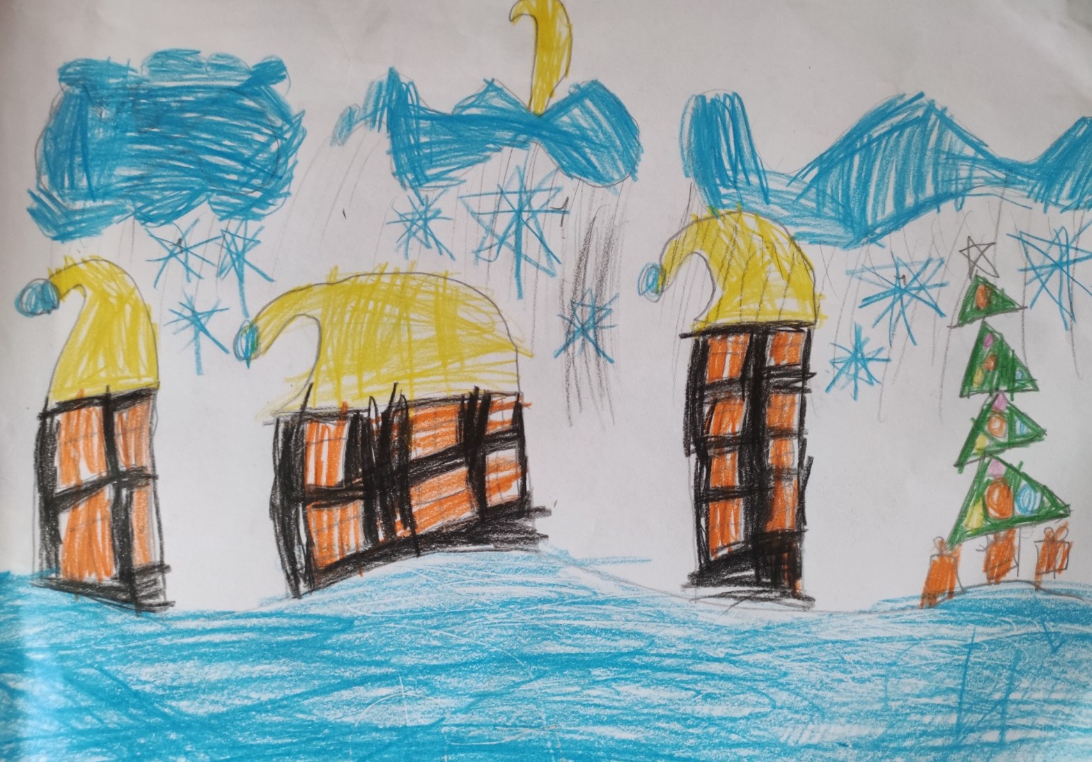 . Новорічна ніч.Образотворче мистецтво by Olga - Ourboox.com