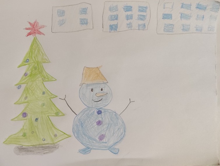 . Новорічна ніч.Образотворче мистецтво by Olga - Ourboox.com