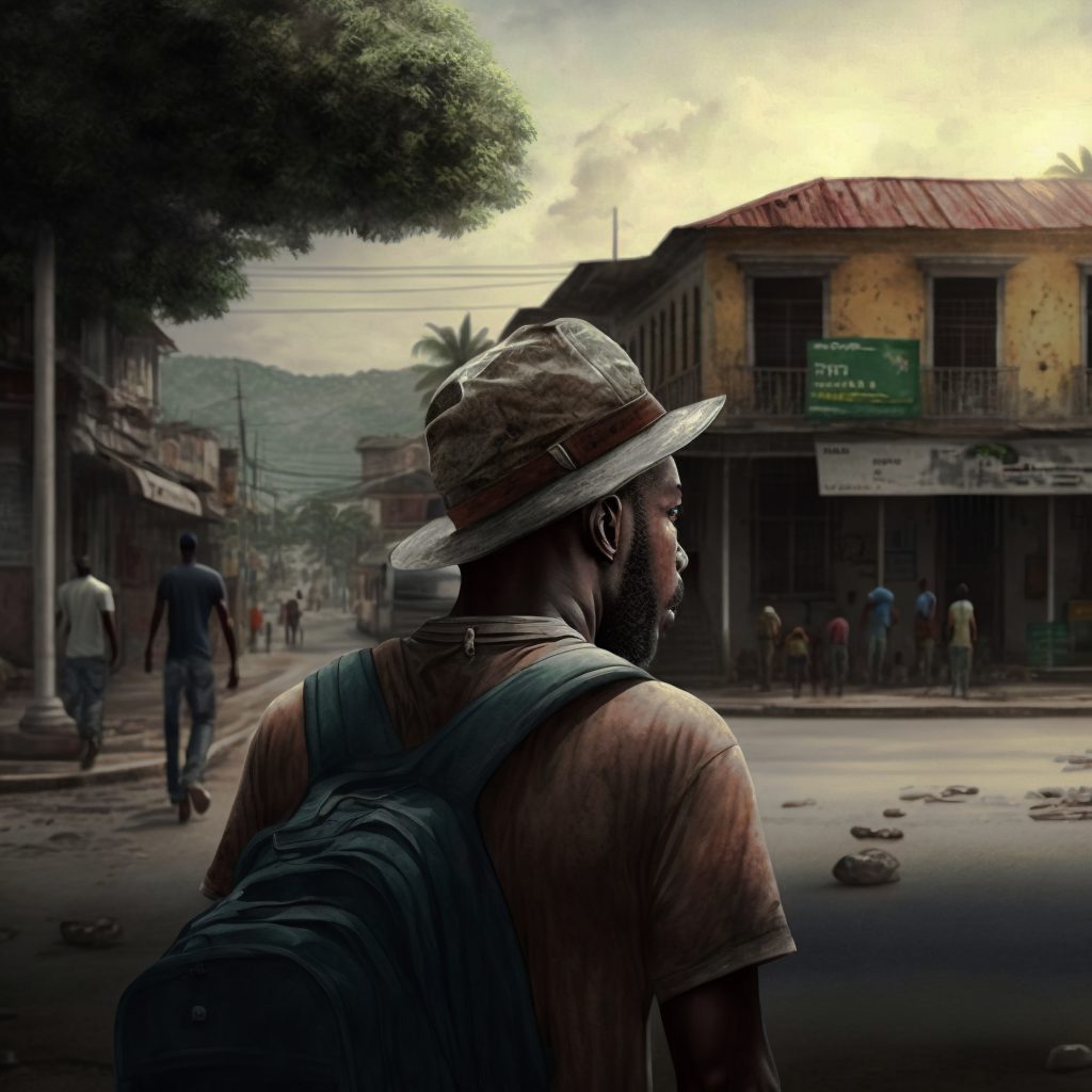 The Wanderer by RONALD GOSHOP - Illustrated by R Goshop - Ourboox.com