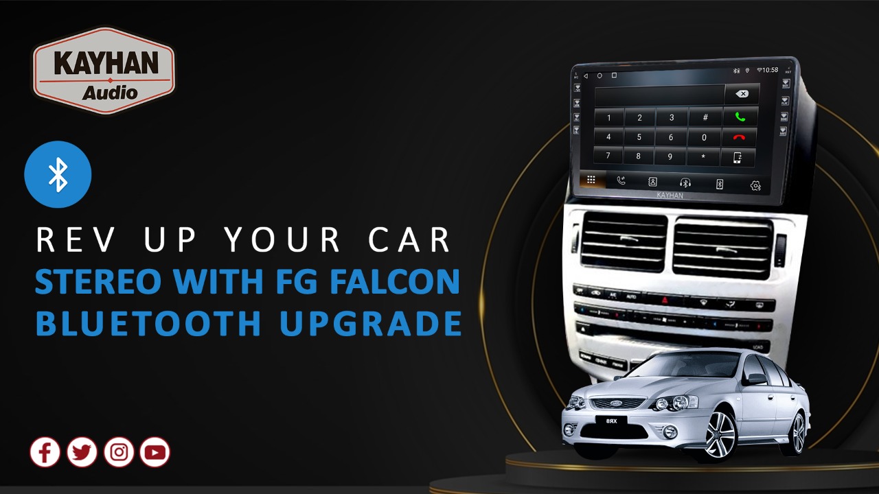 Rev up your car stereo with FG Falcon Bluetooth upgrade by kayhan Audio - Ourboox.com