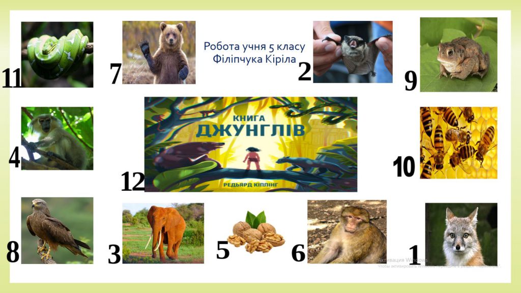 Казку Р.Кіплінга “Мауглі”вивчаємо з учнями 5 класу by Valentina - Ourboox.com