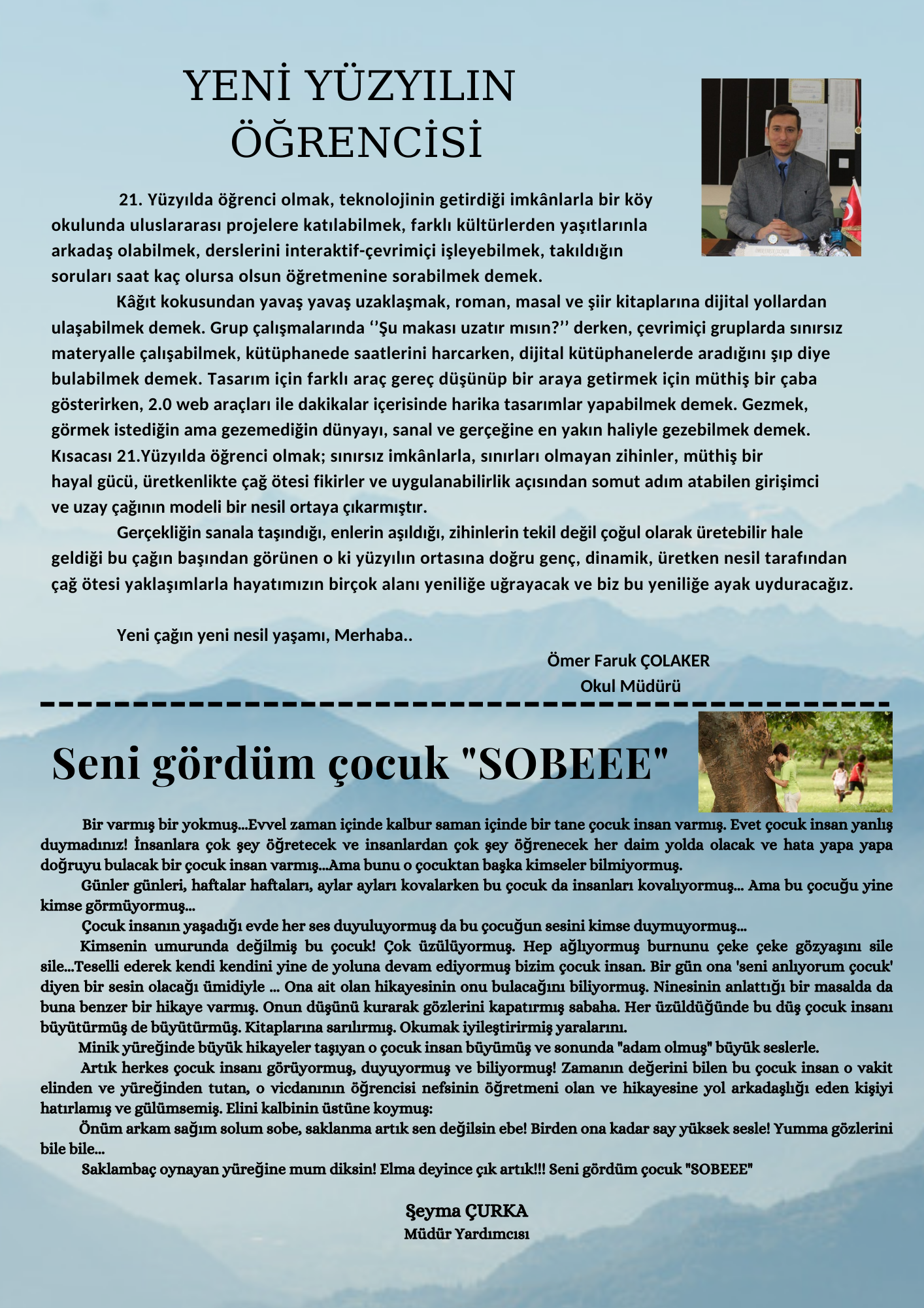 Yeşilyurt Yunus Emre İlk/Ortaokulu Gazetesi by Yeşilyurt Yunus Emre İlk/Ortaokulu - Ourboox.com