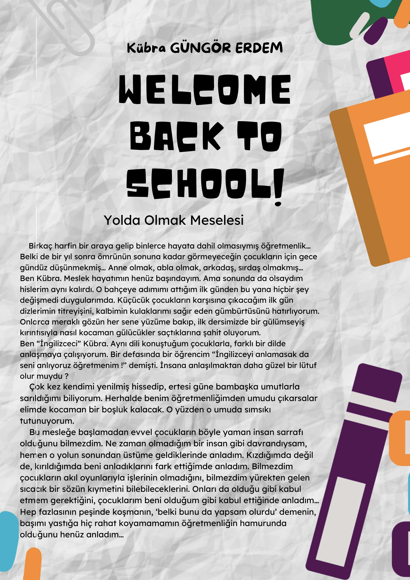 Yeşilyurt Yunus Emre İlk/Ortaokulu Gazetesi by Yeşilyurt Yunus Emre İlk/Ortaokulu - Ourboox.com