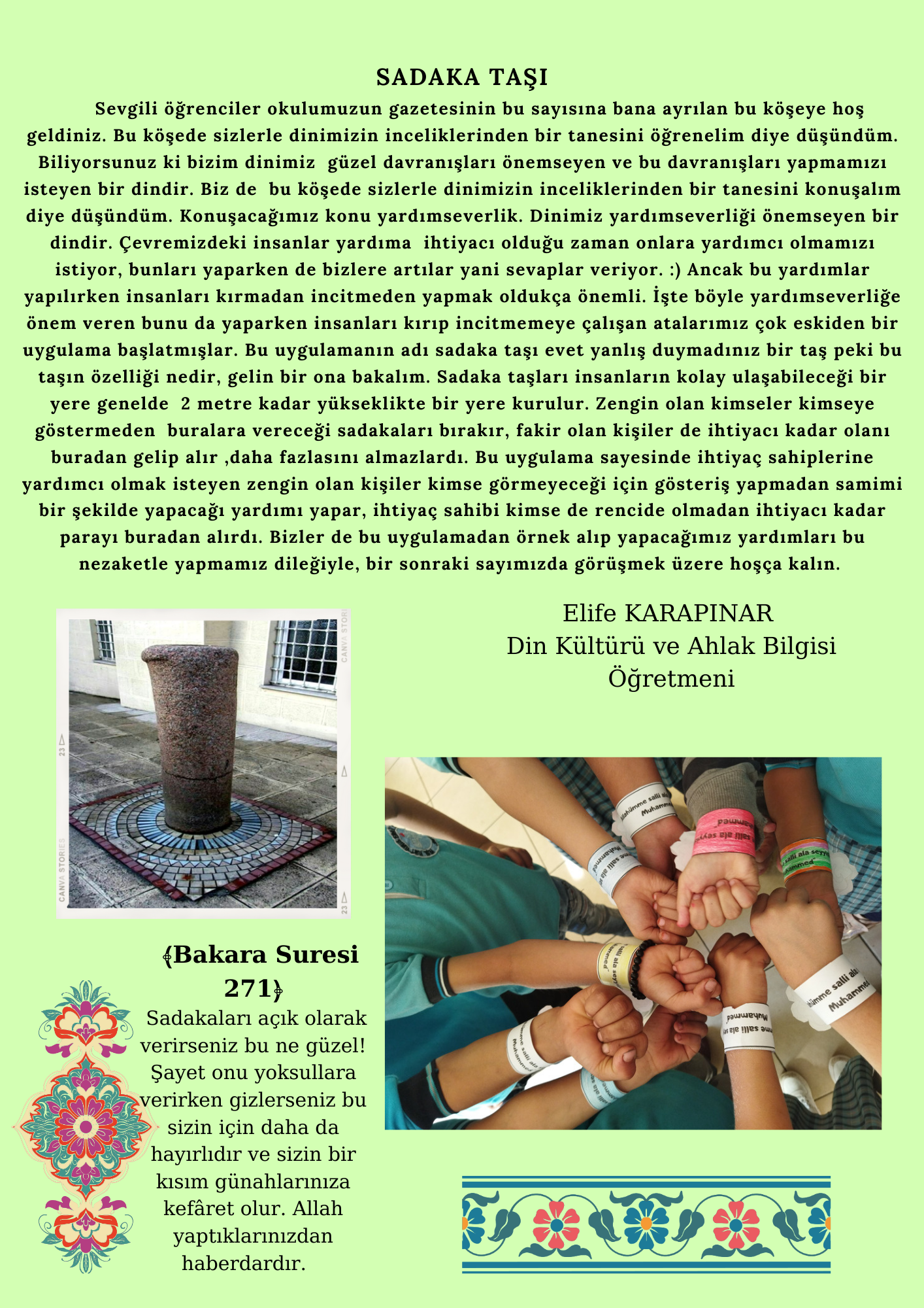 Yeşilyurt Yunus Emre İlk/Ortaokulu Gazetesi by Yeşilyurt Yunus Emre İlk/Ortaokulu - Ourboox.com