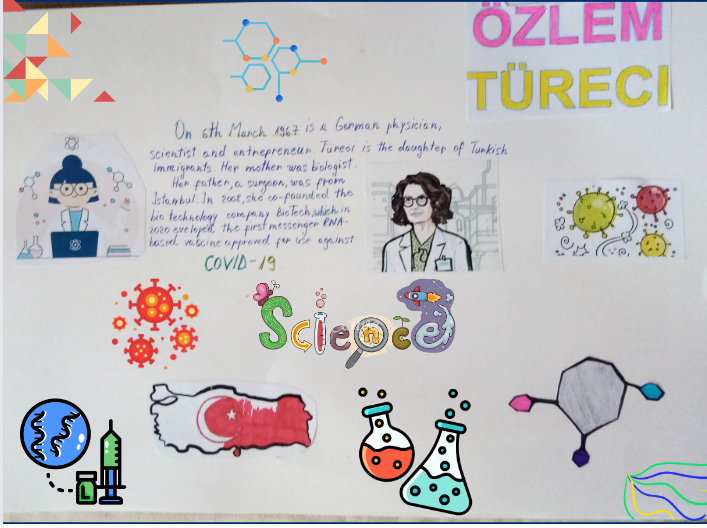 INSPIRATIONAL WOMEN IN SCIENCE by Grecu Daniela - Illustrated by Daniela Grecu (Romania), Giovanna Caracciolo (Italy), Şebnem Gençtürk (Turkey), Mihaela Alina Ciucă (Romania), Giacomo Cassalia (Italy), Ebru İpkin (Turkey), Daniela Bălună (Romania), Claudia Rizzaro (Italy), Hülya Baysal (Turkey), Sónia Ribeiro (Portugal), Zahide Zarife ÇELTİK (Turkey), Aura Comorasu (Romania) - Ourboox.com