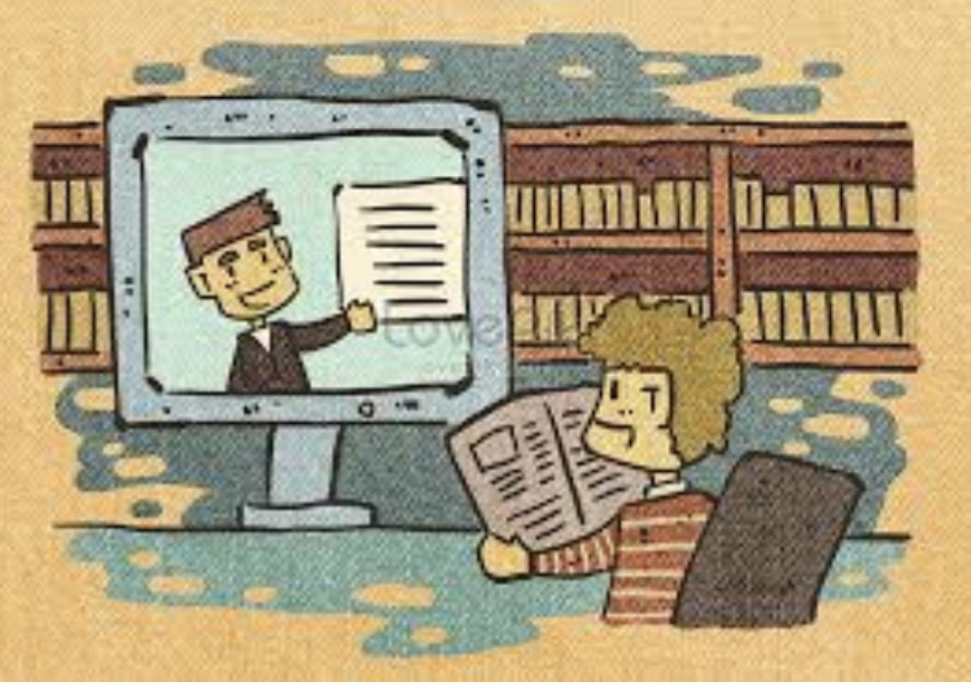 למידה מקוונת by njood abu sabitan - Illustrated by נגוד אבו סביתאן - Ourboox.com