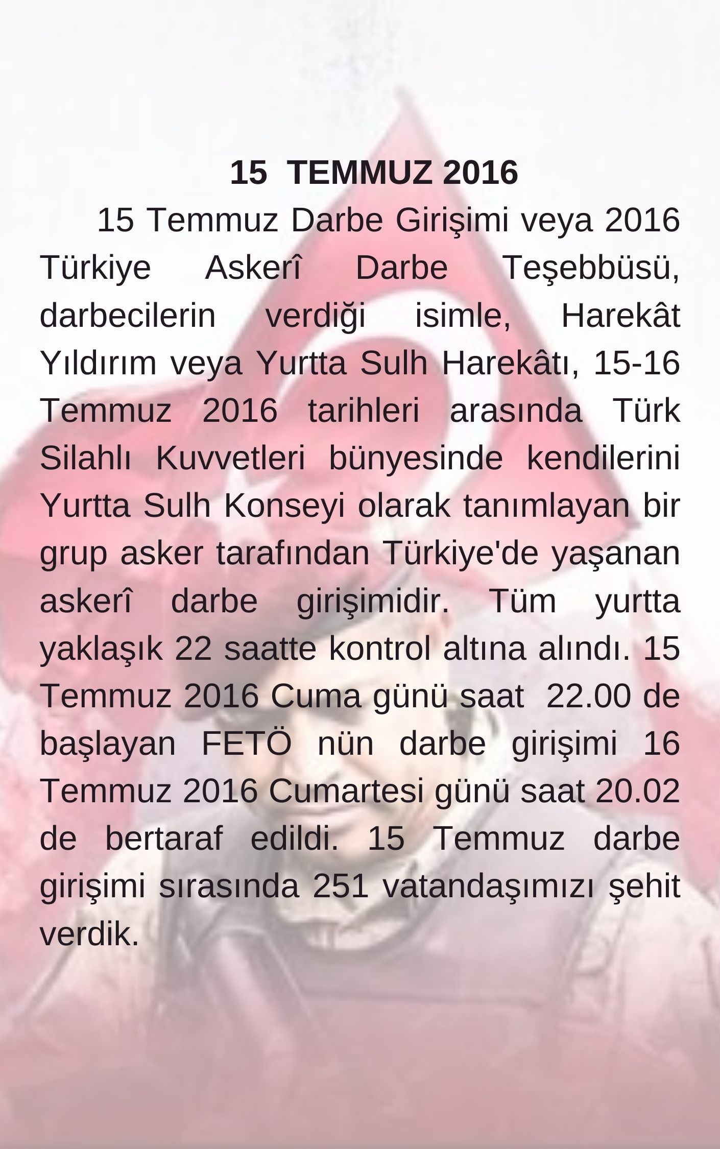 15 Temmuz Çocuk Gazetesi by Ramazan DURMUŞ - Ourboox.com