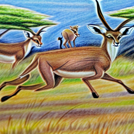 4 האריות הגדולים by dbl tsipi - Illustrated by רומי קזורר כיתה ז