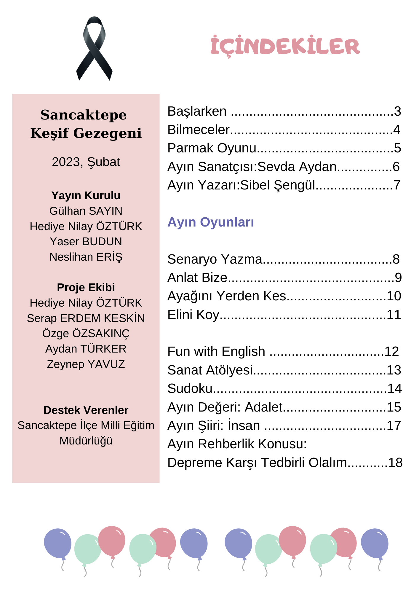 Sancaktepenin Keşif Gezegeni 14. Sayı by Keşif Gezegeni - Ourboox.com