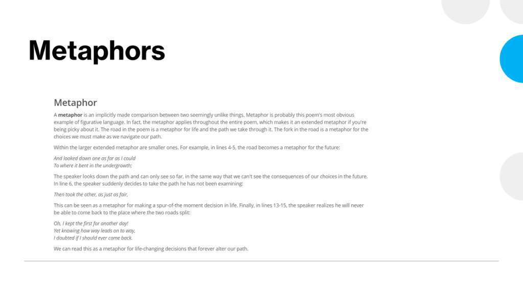 Content and Poetic devices by Malak Kezil. Da - Ourboox.com