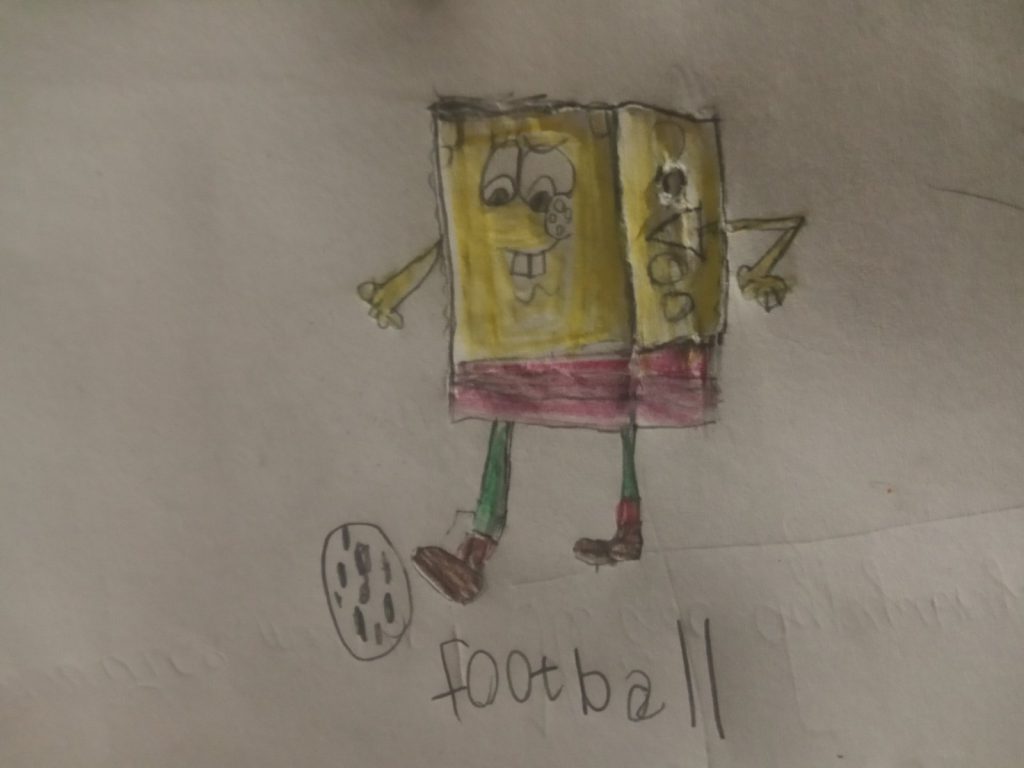 My favourite sport by Olha Shkodych - Illustrated by pupils of second form - Ourboox.com