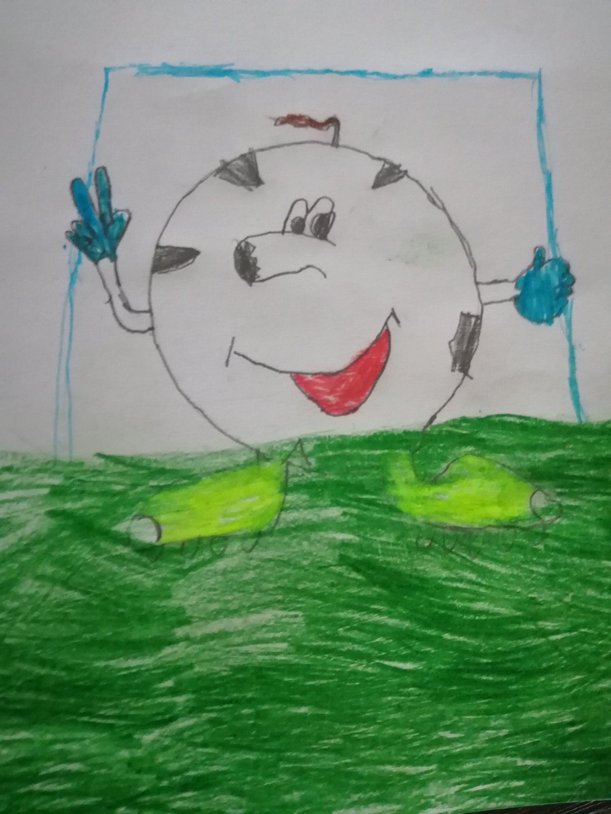 My favourite sport by Olha Shkodych - Illustrated by pupils of second form - Ourboox.com