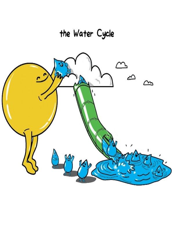 The Water Cycle by Abby Flynn - Illustrated by Shutterstock - Ourboox.com