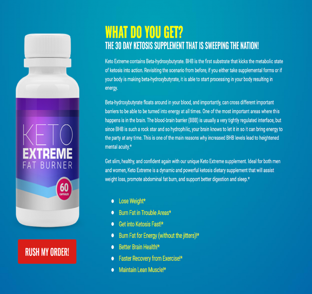 Keto Extreme – Helps you feel full and boosts your metabolic rate during digestion by murray jsaones - Ourboox.com