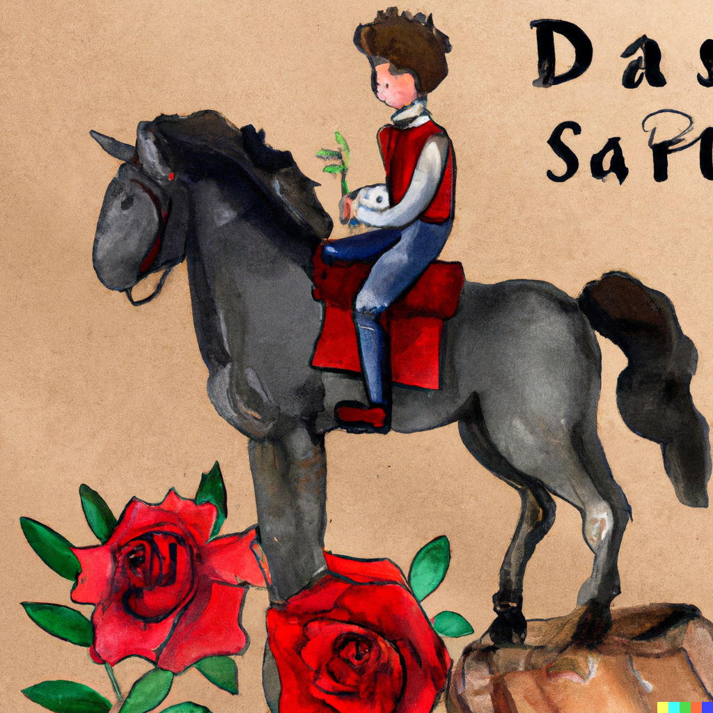 Catalonian story of Sant Jordi by Liad Neeman - Illustrated by DALL-E2, chat GPT - Ourboox.com