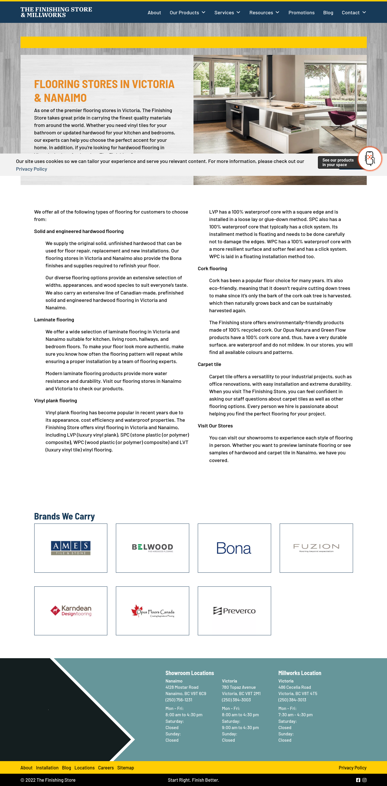 Hardwood Flooring Store in Nanaimo by The Finishing Store Millworks Ltd - Ourboox.com