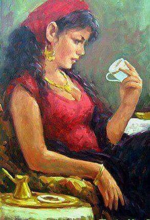 Qareat El Fengan – Abdel Halim Hafez by siba zoabi - Illustrated by Siba Zoabi - Ourboox.com