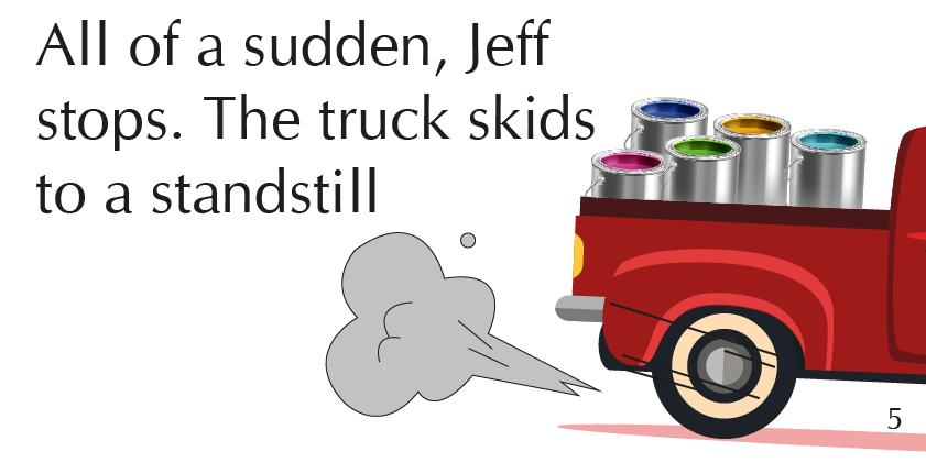 Blue and Yellow prints on the road by zohar - Ourboox.com