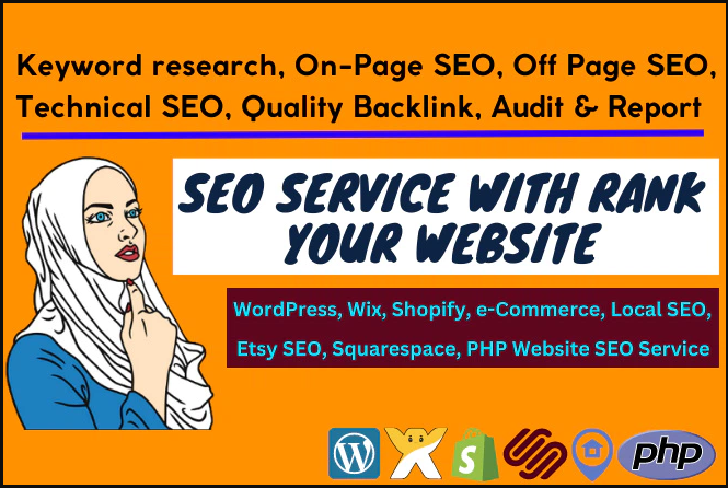 Website SEO Service, SEO Service, Website SEO, On Page SEO, Off Page SEO, WiX SEO, Shopify SEO