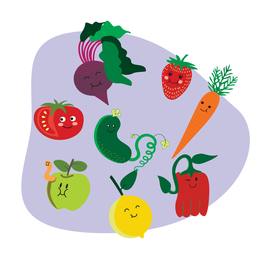 Овочі на нашому столі. Вірші про овочі. by Inna Tarasenko - Ourboox.com