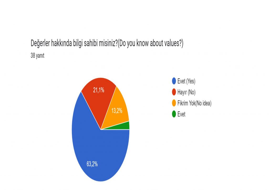HAYATI DEĞERLENDİR PROJE ÖN TEST ANKETİ SONUÇLARI by murat demir - Ourboox.com