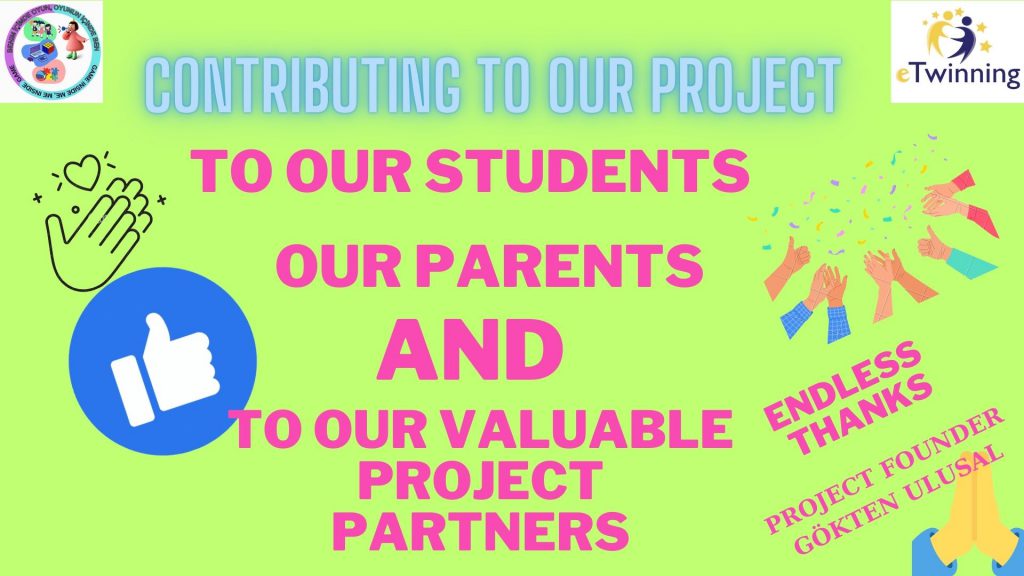 BENİM İÇİMDE OYUN,OYUNUN İÇİNDE BEN (GAME INSIDE ME,ME INSIDE GAME) OUR END OF PROJECT EVALUATION REPORT by GÖKTEN ULUSAL - Ourboox.com