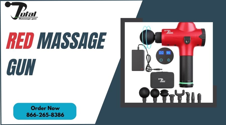 Red Massage Gun