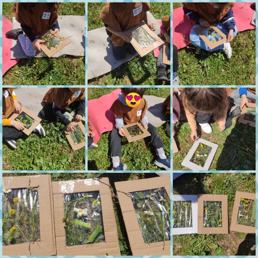 My Material is From Nature project OUR MATERIAL: FLOWERS booklet by Jūratė Dzindzalietienė - Ourboox.com