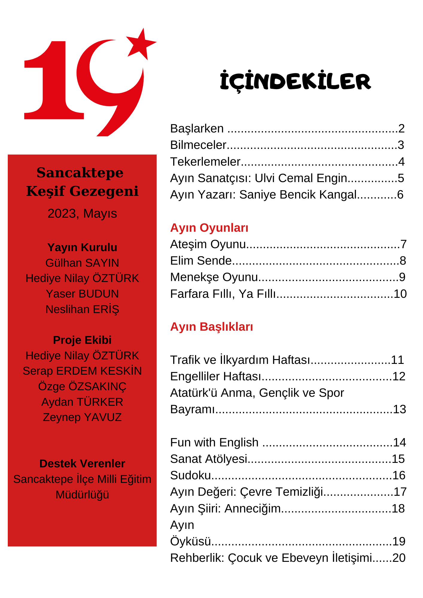 Sancaktepe’nin Keşif Gezegeni 17. Sayı by Keşif Gezegeni - Ourboox.com