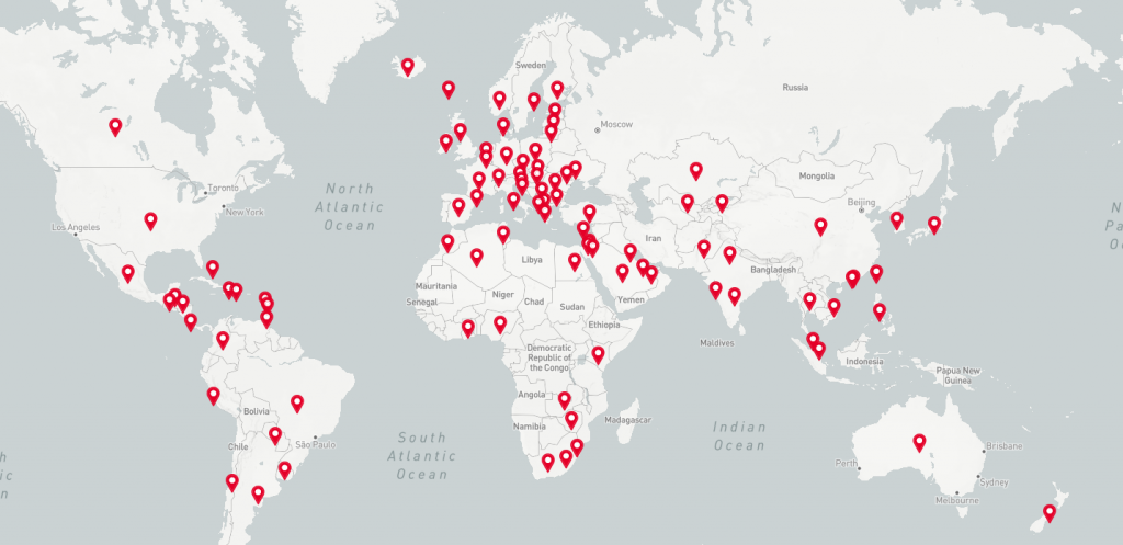 FIRST all over the world