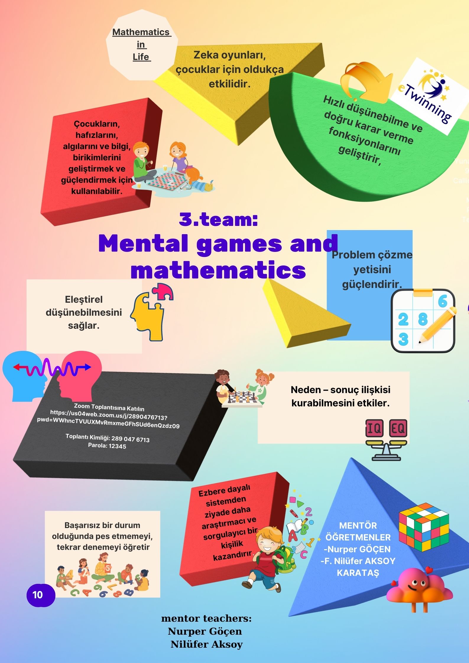 3.Team:Mental games and mathematics by NURPERGÖÇEN - Illustrated by Mental games and mathematics Team - Ourboox.com