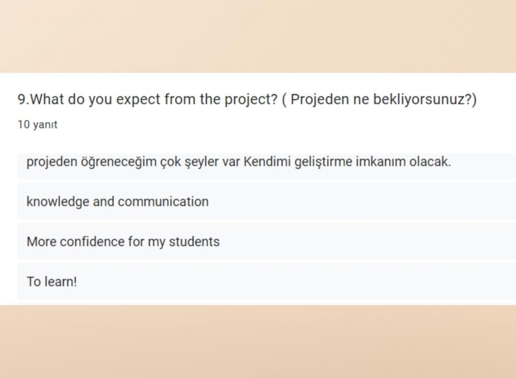 Teacher Survey Comparison /Öğretmen Anket Karşılaştırması by Belginaksut - Ourboox.com