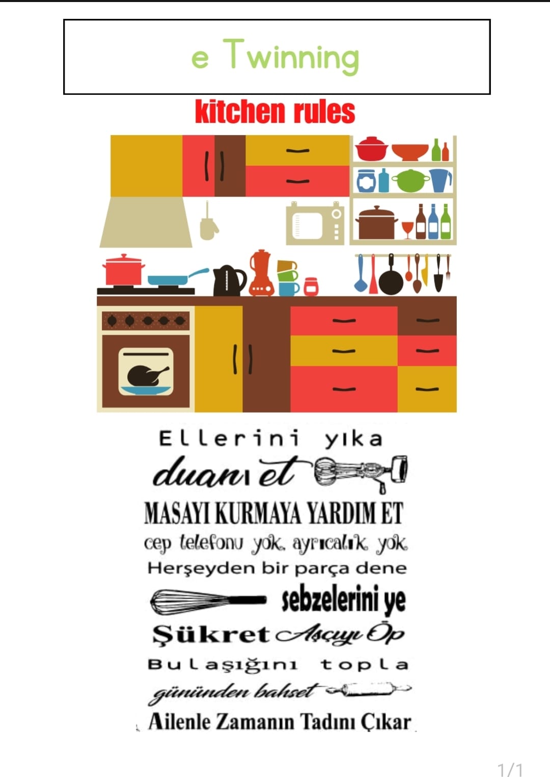 Explore, Have Fun, Learn, Learn in the Kitchen in Türkiye Project Kitchen Rules by Figen erden arslan - Ourboox.com