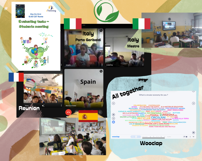 eTwinning project 2022-2023 by Caterina Fantini - Illustrated by class 4A Mestre and partners from Spain, Greece, Italy, France - Ourboox.com