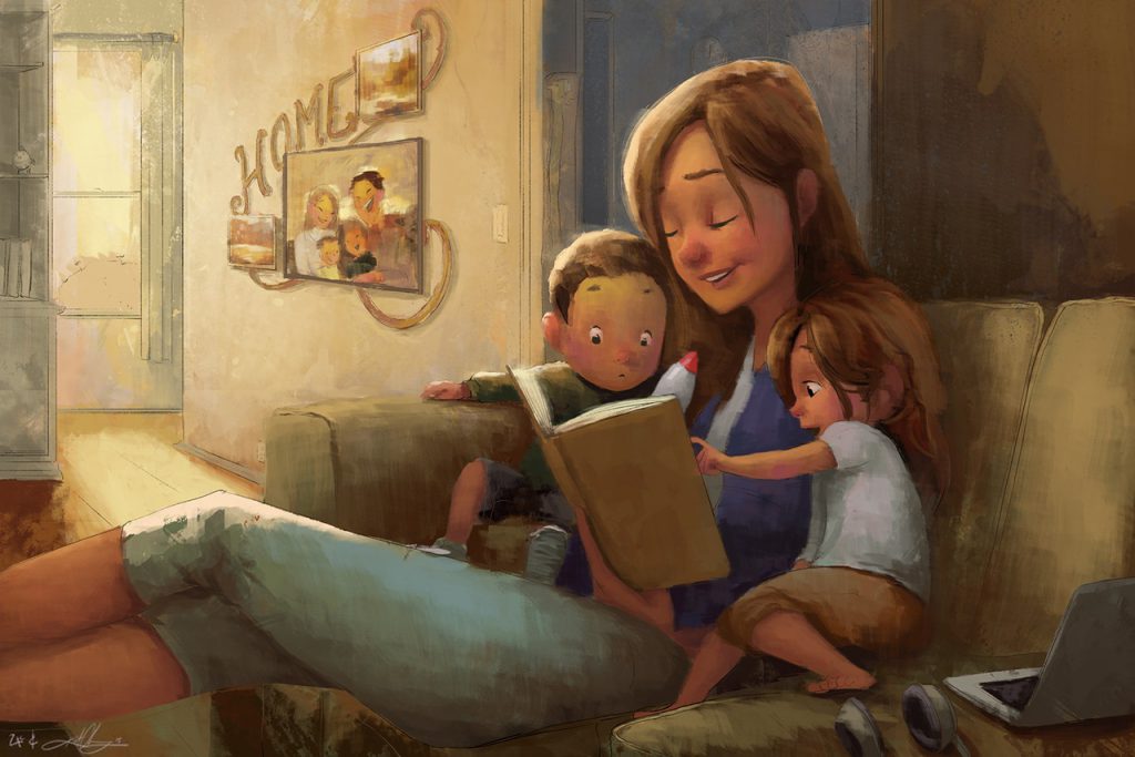 Let’s read! by Olesia Telpukhovskaya - Ourboox.com