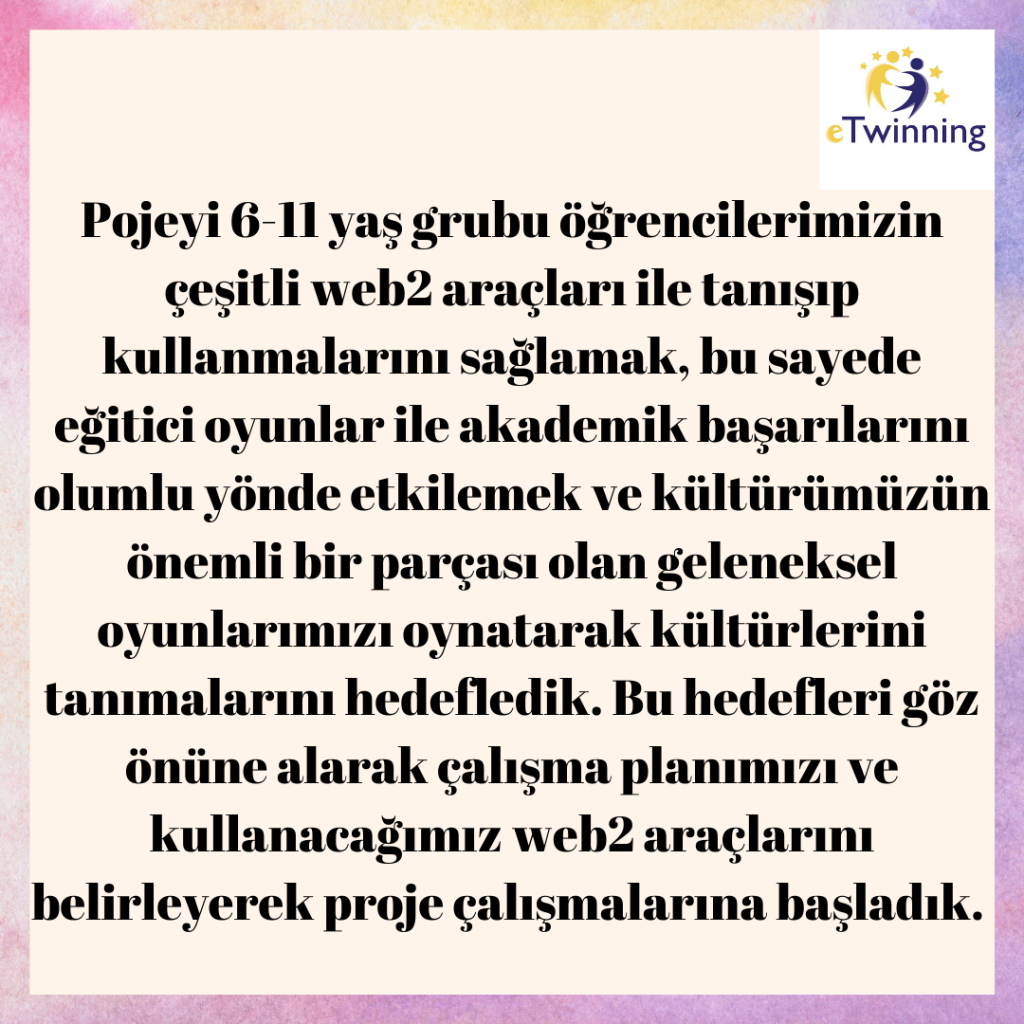 BENİM İÇİMDE OYUN,OYUNUN İÇİNDE BEN (GAME INSIDE ME,ME INSIDE GAME)PROJE SONU DEĞERLENDİRME RAPORUMUZ by GÖKTEN ULUSAL - Ourboox.com