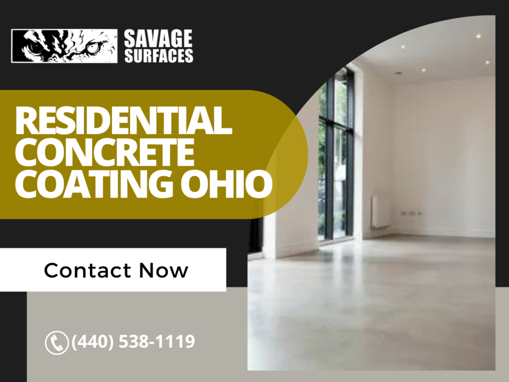 Transform Your Ohio Home with Savage Surfaces’ Residential Concrete Coating Services by Savage Surface - Ourboox.com