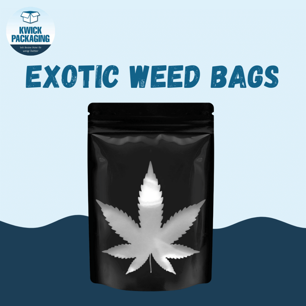 Unleashing Creativity with Printing on Exotic Weed Bags by Kwick Packaging - Ourboox.com