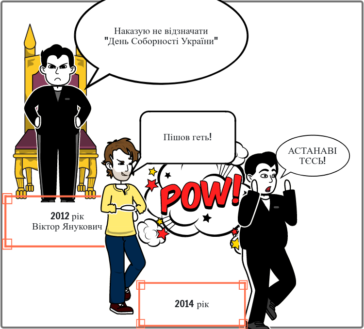 Комікс до Дня Соборності by Kravets Olga - Ourboox.com