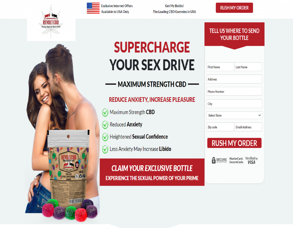 Revolt CBD Gummies | Unleash Your Potential| Chew, Relax, Repeat[Updates] by melissa caaram - Ourboox.com