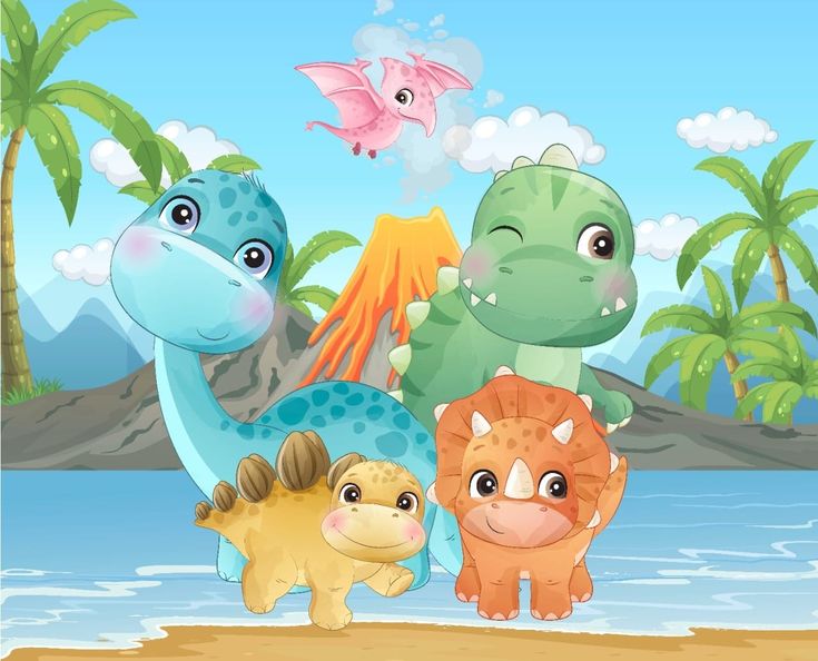 Dinosaur by Gizem Uzun - Illustrated by Gizem Uzun - Ourboox.com