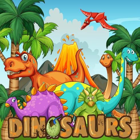Dinosaur by Gizem Uzun - Illustrated by Gizem Uzun - Ourboox.com
