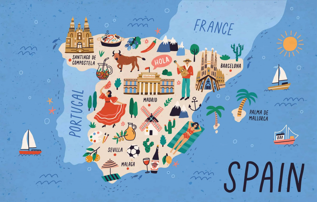 Visiting Spain by Yağmur Kürü - Ourboox.com