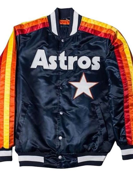 Houston Astros Bomber Blue Jackets