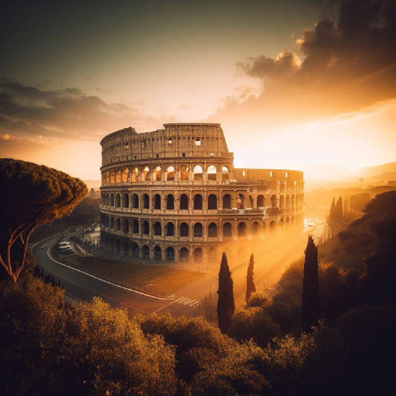 Second Day in Rome by Semih Yücebulut - Illustrated by SEMİH YÜCEBULUT - Ourboox.com