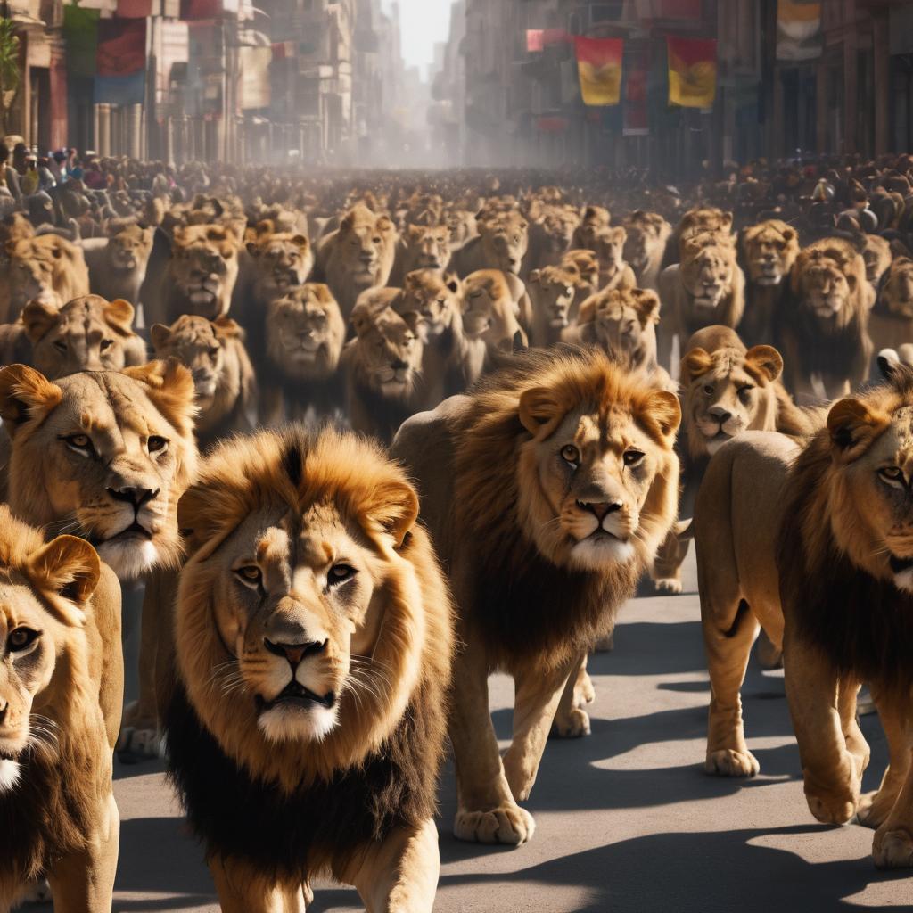 האריה שרצה להיות אביר by daniel - Ourboox.com