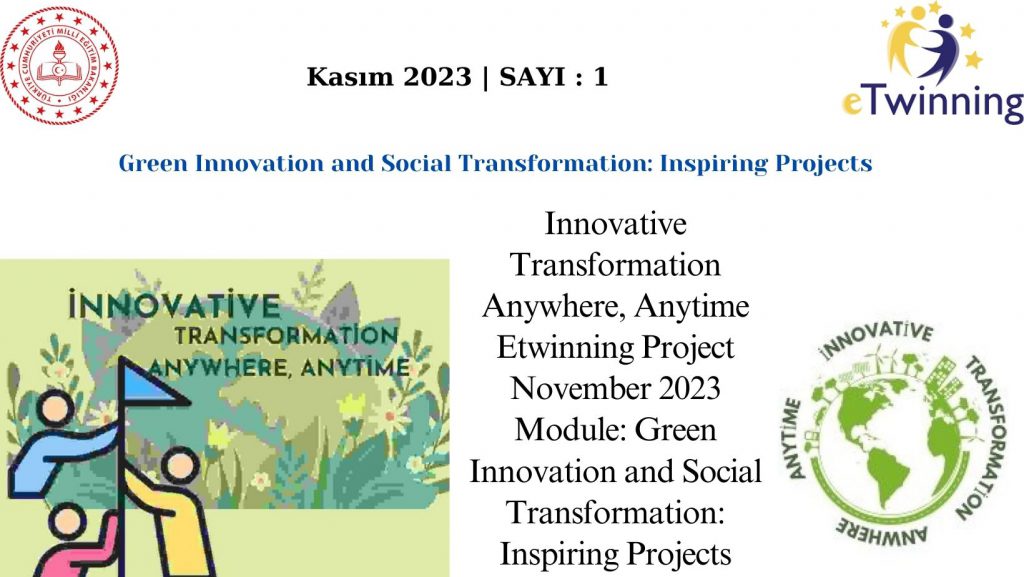 Green Innovation and Social Transformation: Inspiring Projects by Innovative Transformation Anywhere Anytime - Ourboox.com